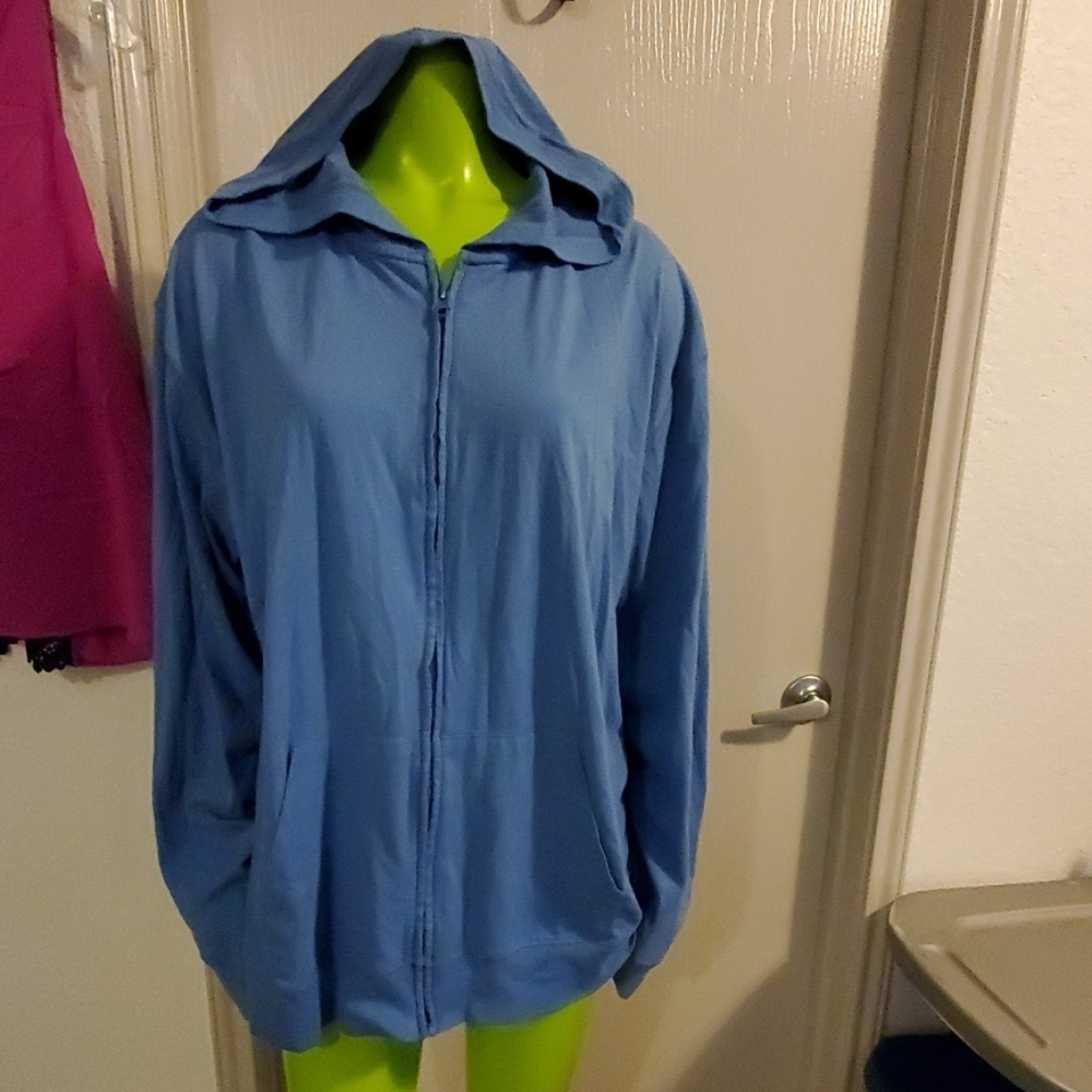 Blue Hoodie size Large